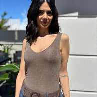 Canotta dp V Lurex
