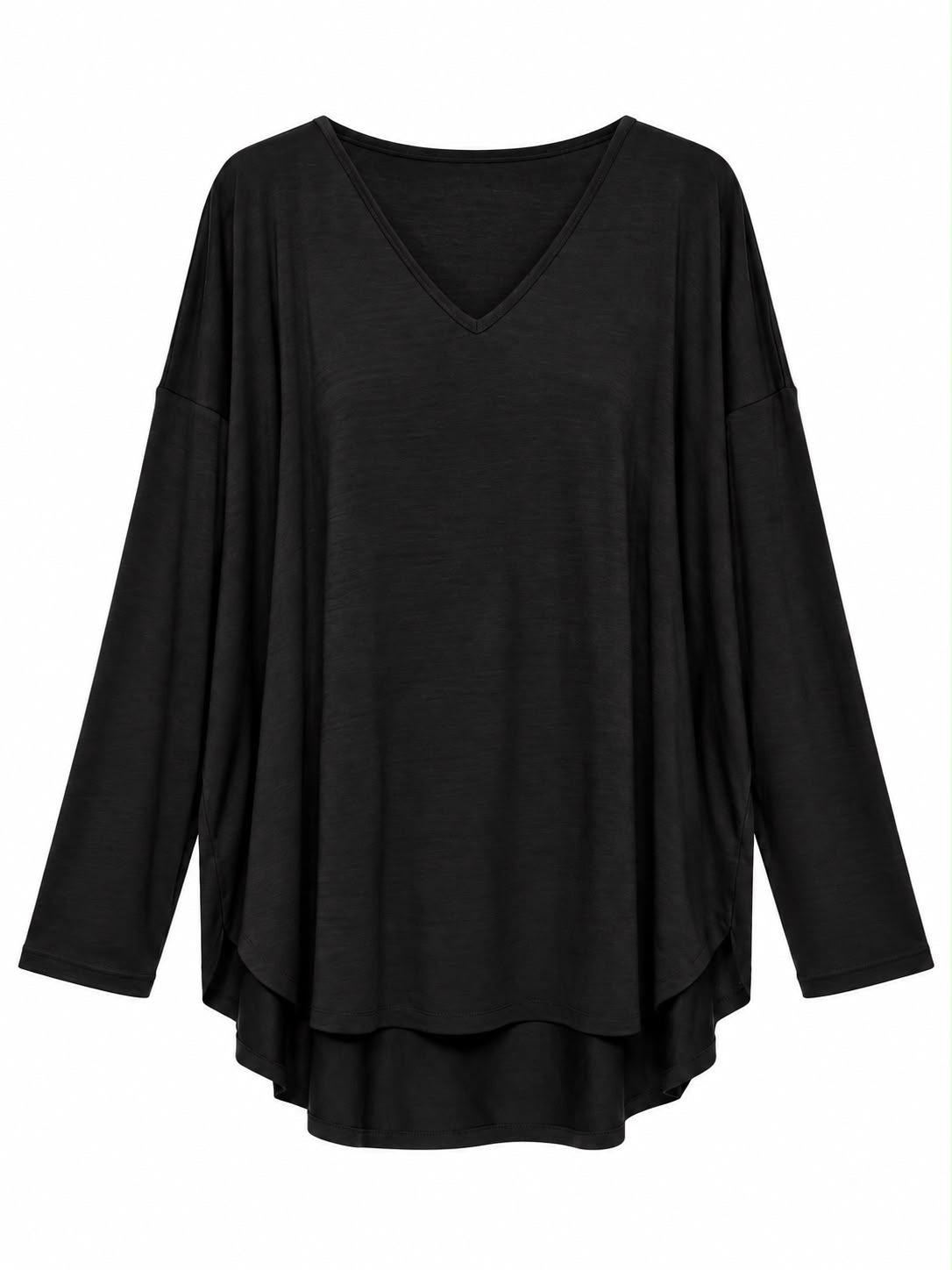 Maglia Viscosa Scollo V