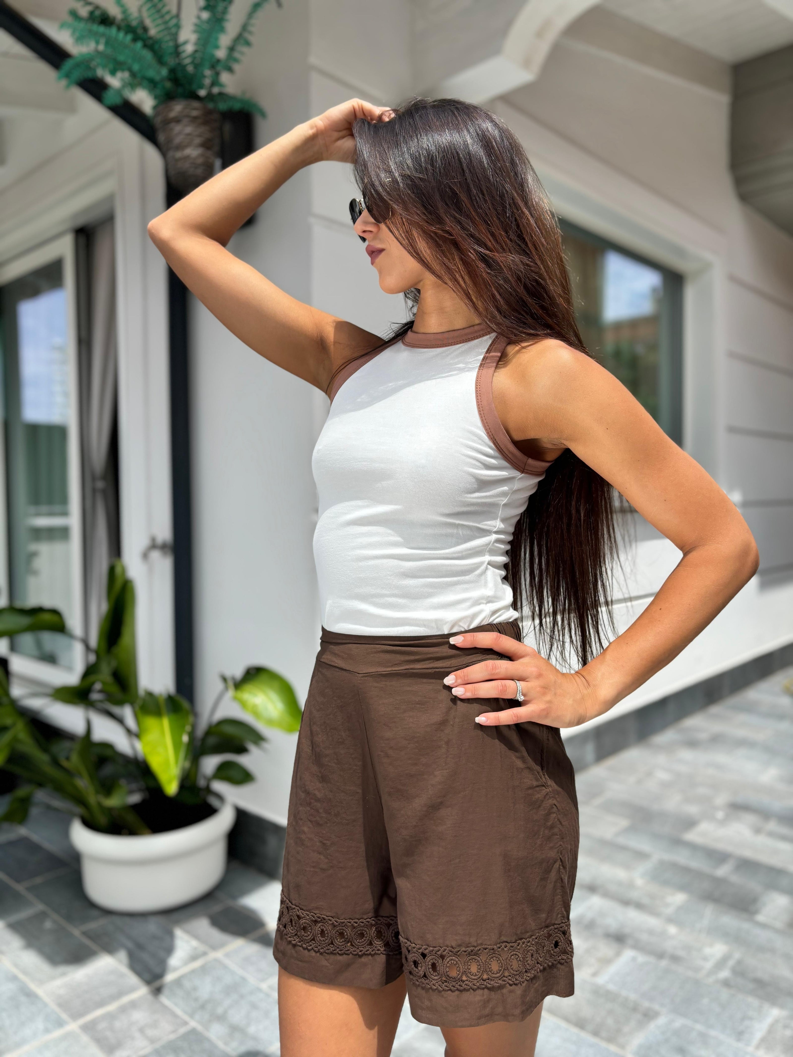 Short +Macramé