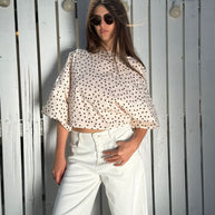Blusa Pois M/Ampia