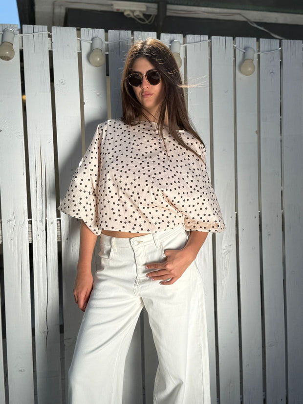 Blusa Pois M/Ampia