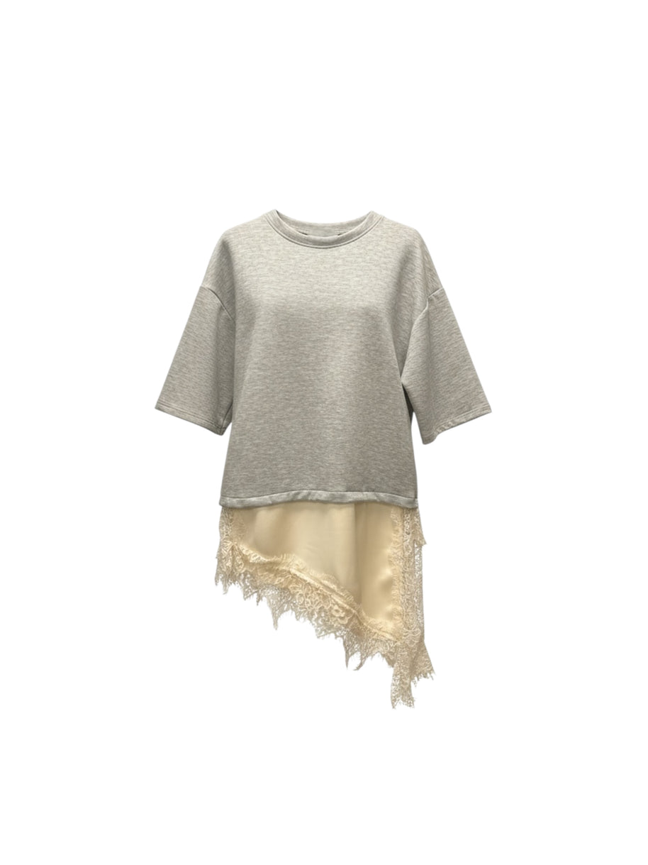 T-shirt Over + Raso