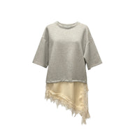T-shirt Over + Raso