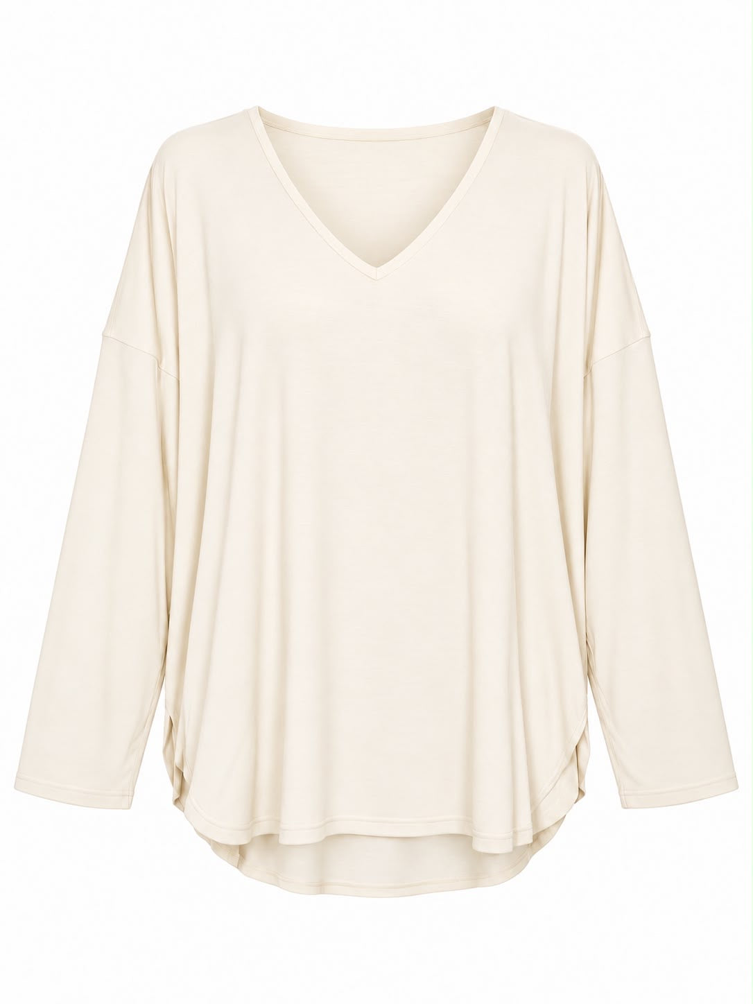 Maglia Viscosa Scollo V