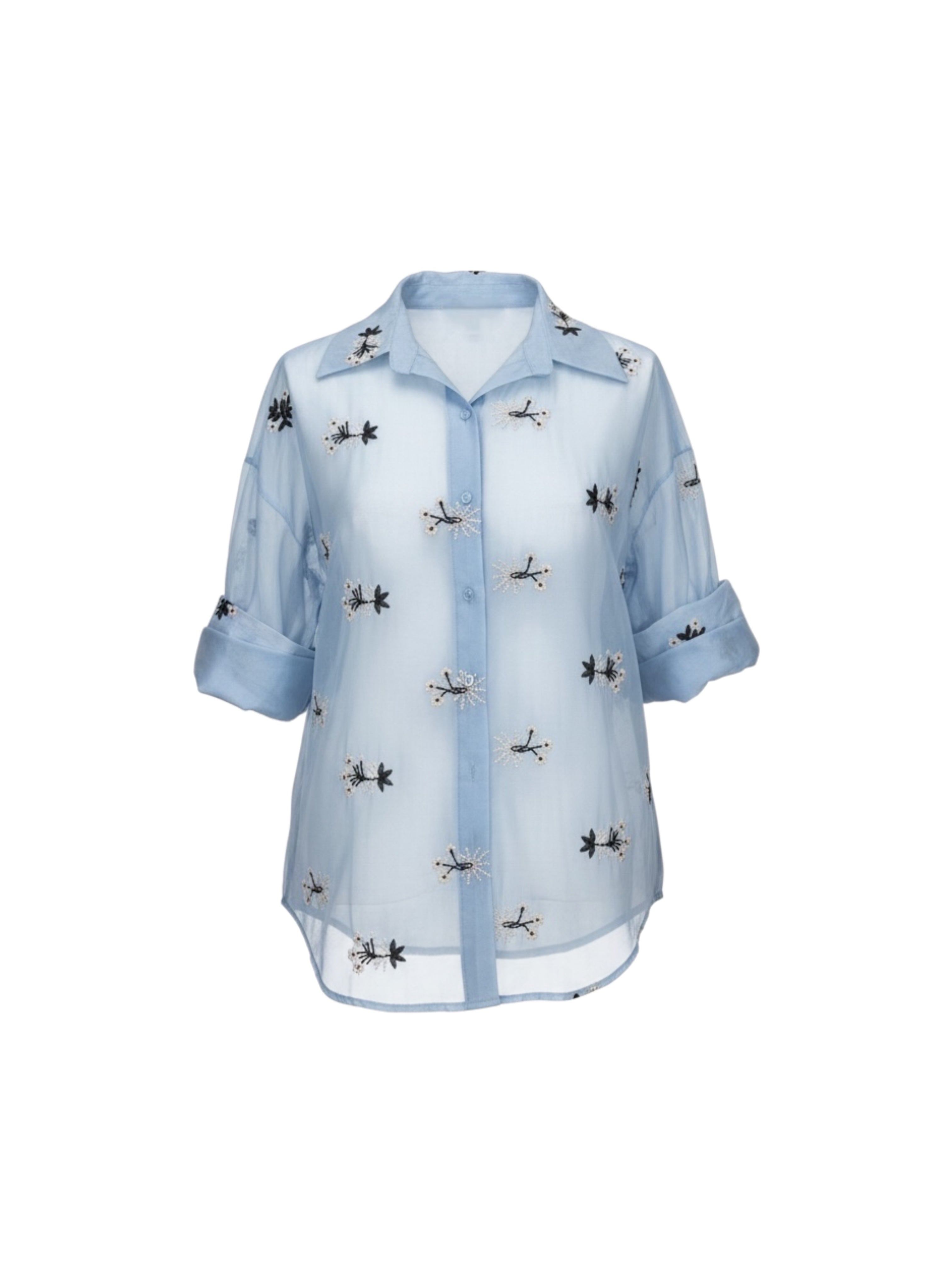Camicia Ricamo Filiere