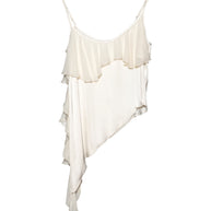 Top Rouches Satin