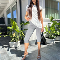 Pantalone Capri Vichy