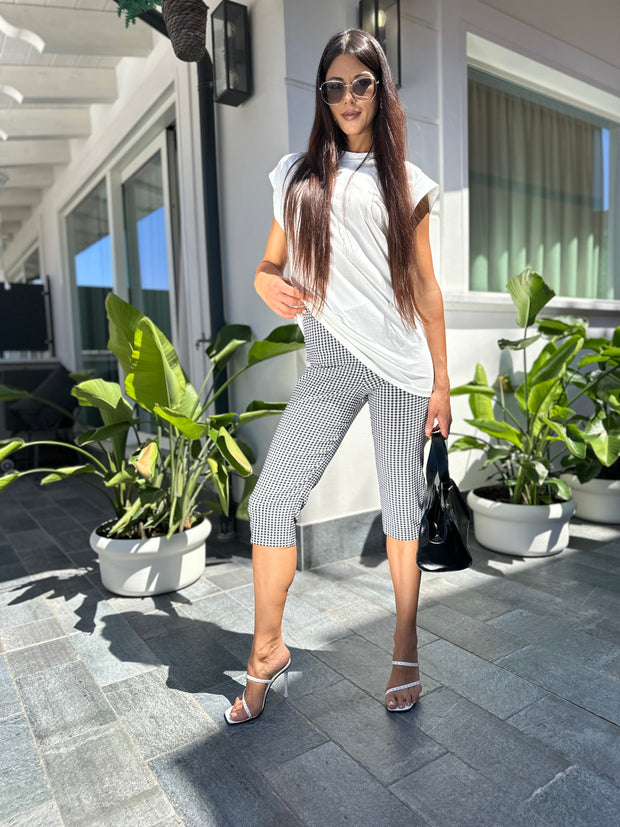 Pantalone Capri Vichy