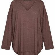 Maglia Viscosa Scollo V