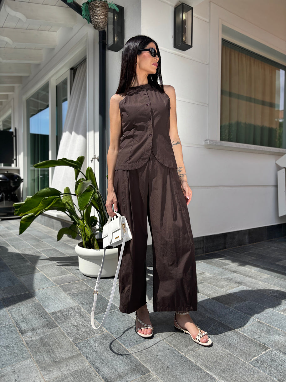 Pantalone Elastico Cotone
