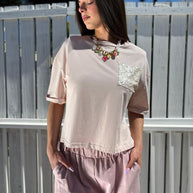 T-shirt Taschino Paillettes
