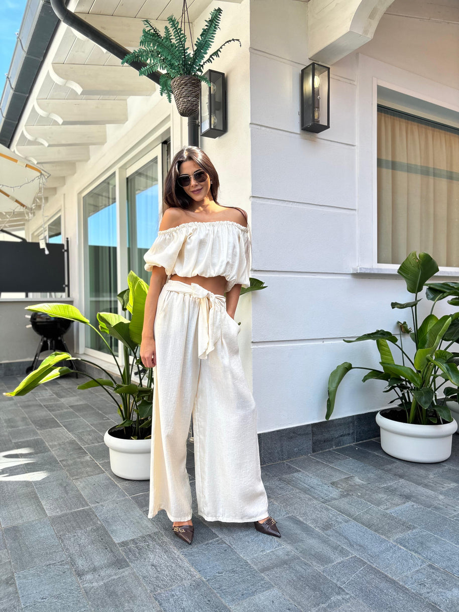 Pantalone Dritto Fiocco