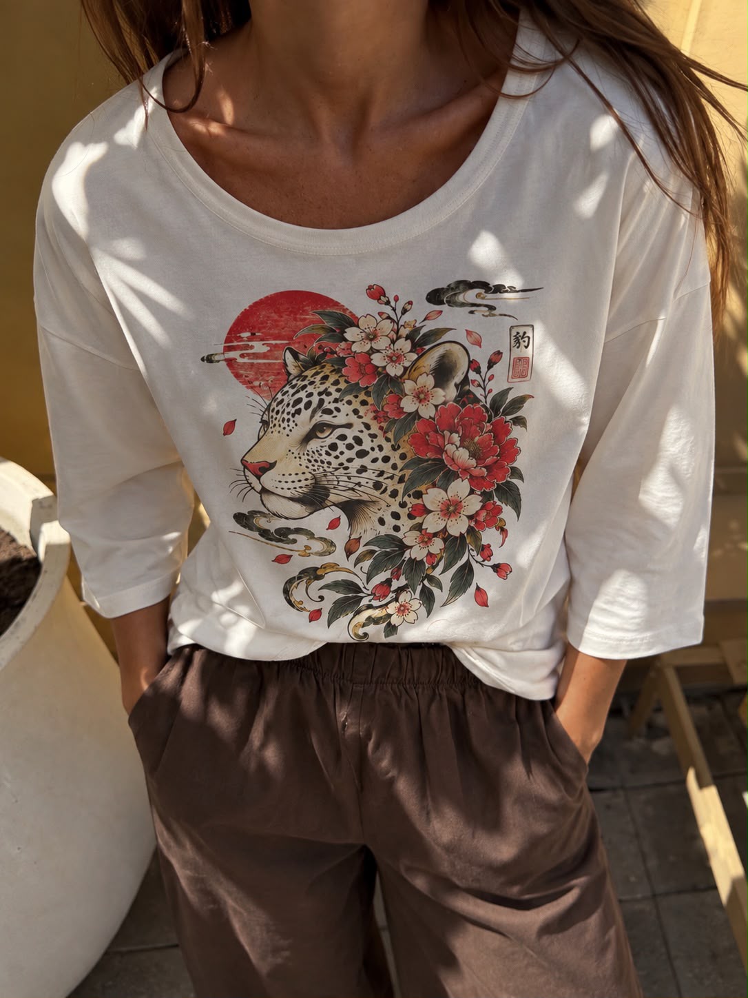 T-shirt Animalier