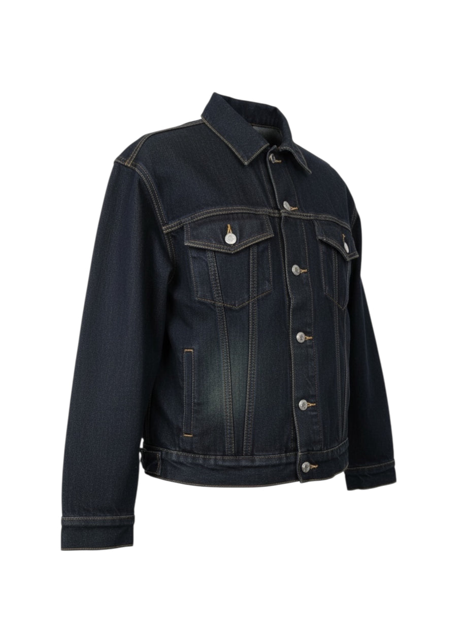 Giubbino Denim Blu