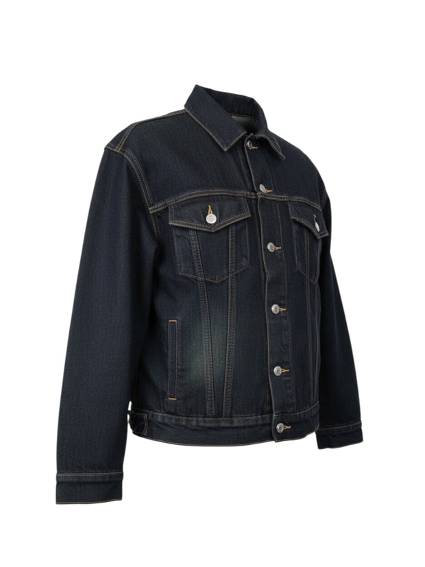 Giubbino Denim Blu