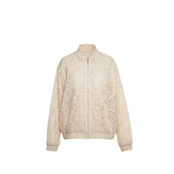 Puffer Ricamo Fiori