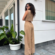 Pantalone + Macramé