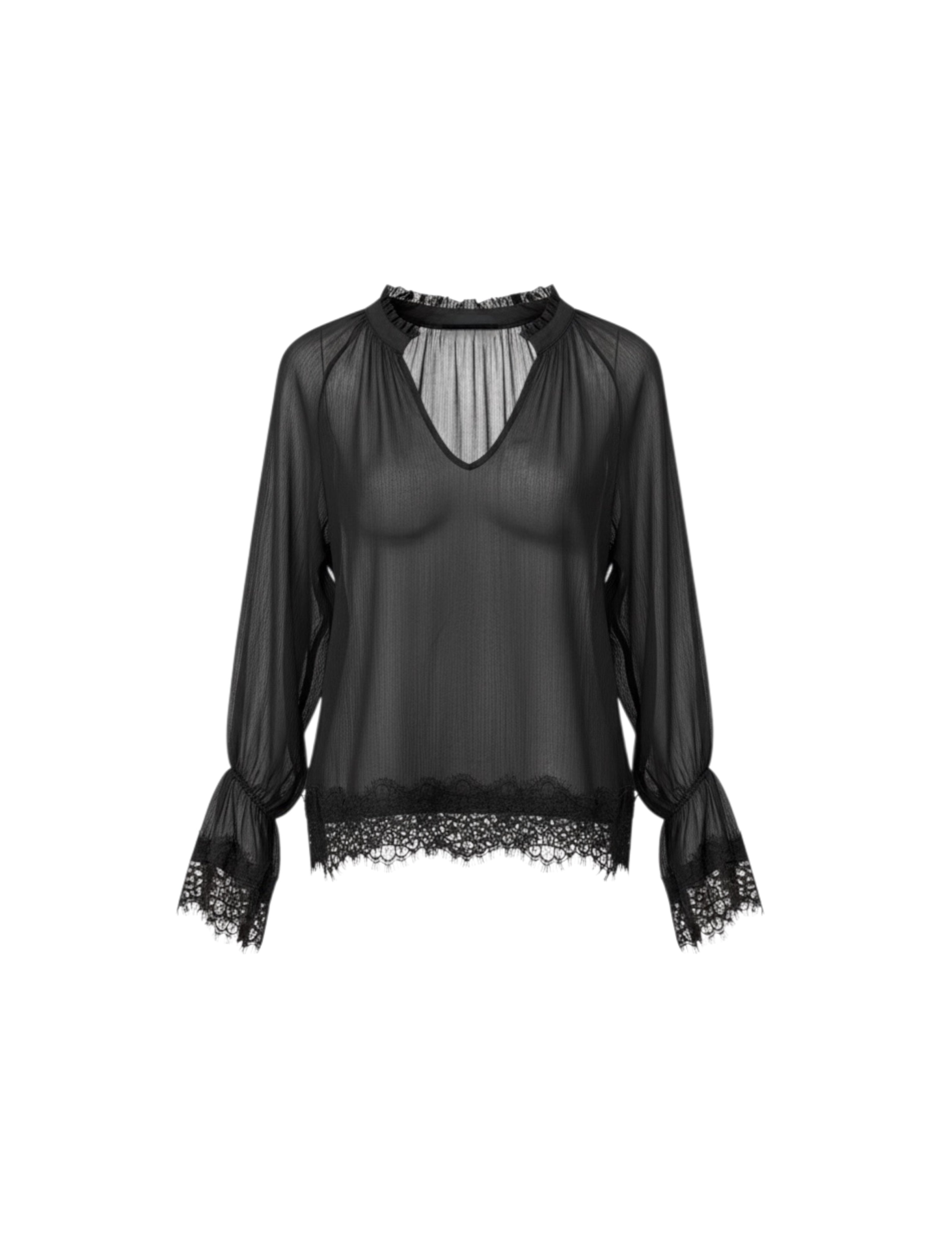 Blusa+ Pizzo