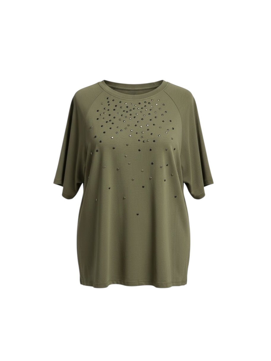T-Shirt Over Strass