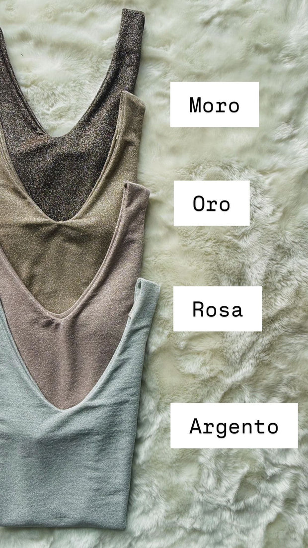 Canotta dp V Lurex