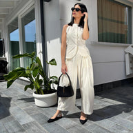 Pantalone Elastico Cotone