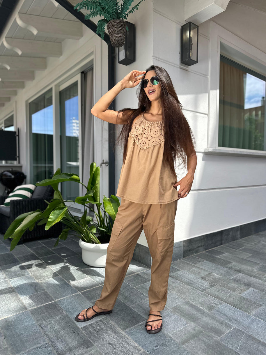 Pantalone Cargo Cotone