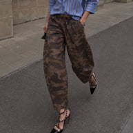 Panta Gabardine Camouflage