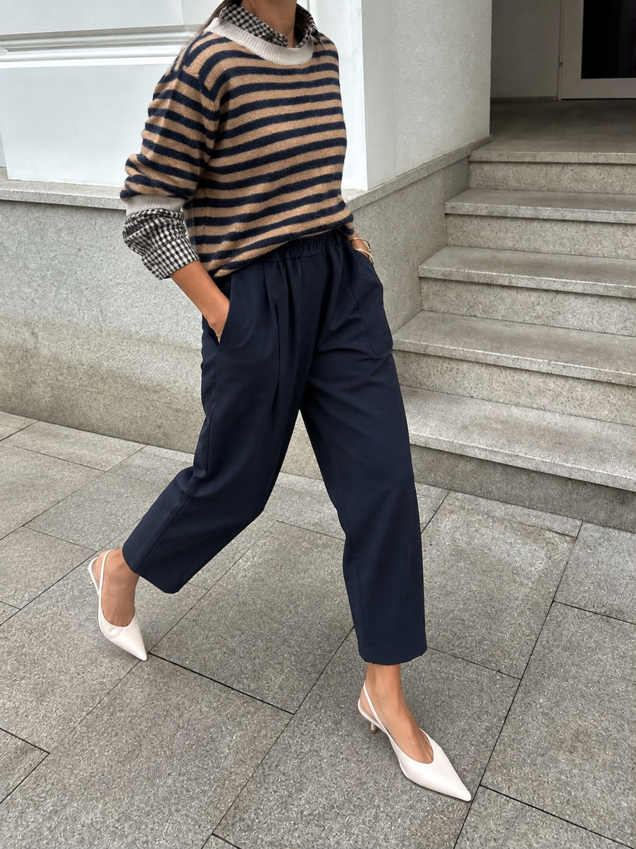 Pantalone Dritto+ Elastico