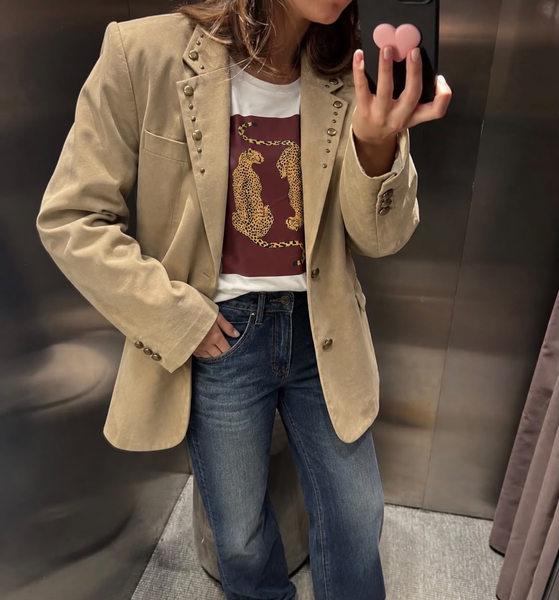 Jeans Straight Washed