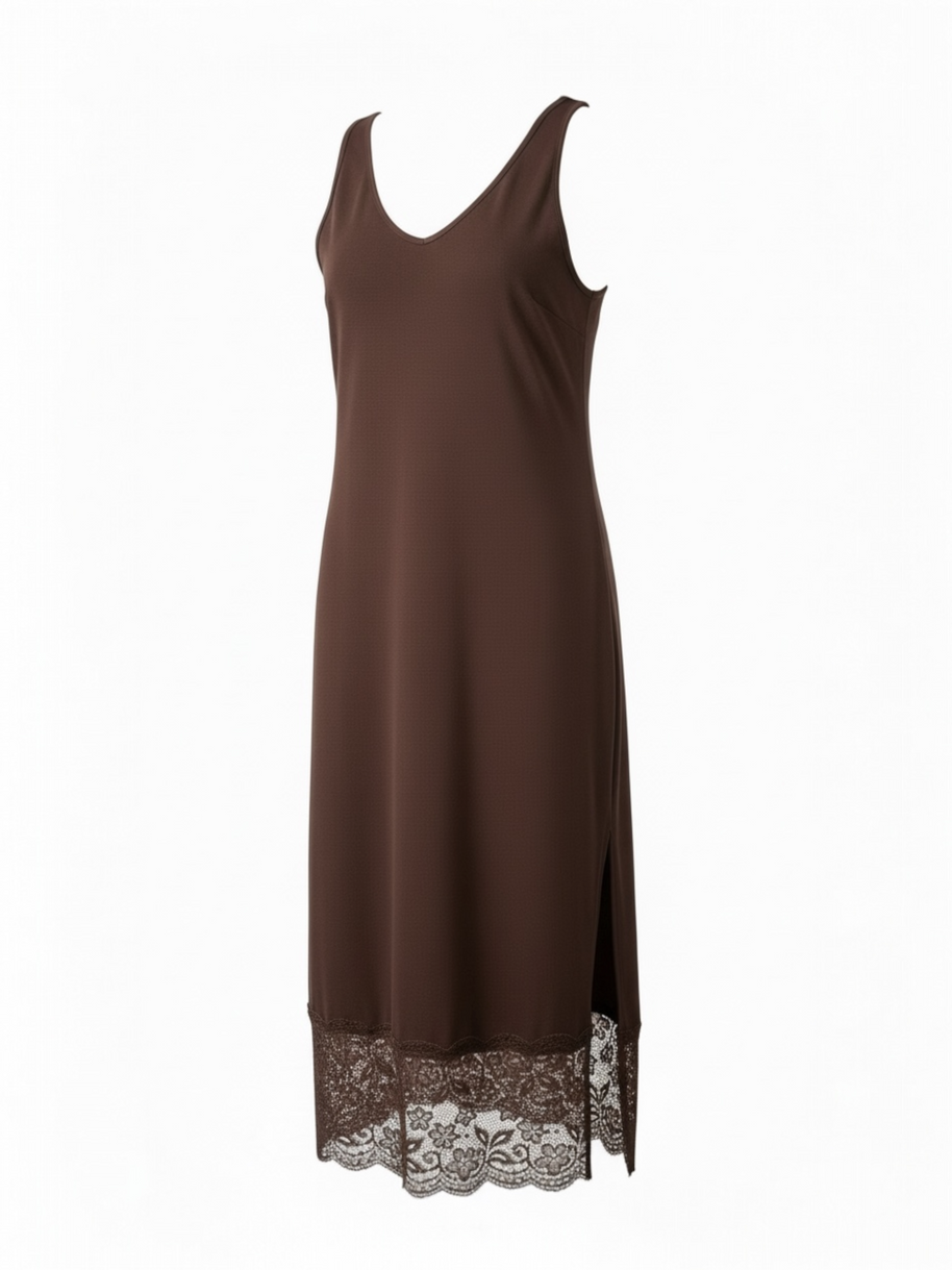 Abito Crepe+ Pizzo