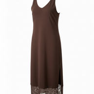 Abito Crepe+ Pizzo