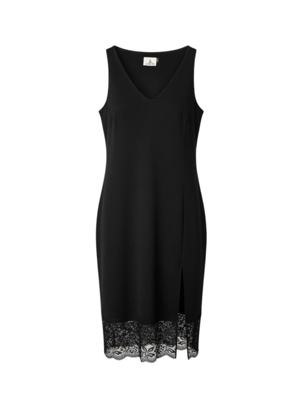 Abito Crepe+ Pizzo