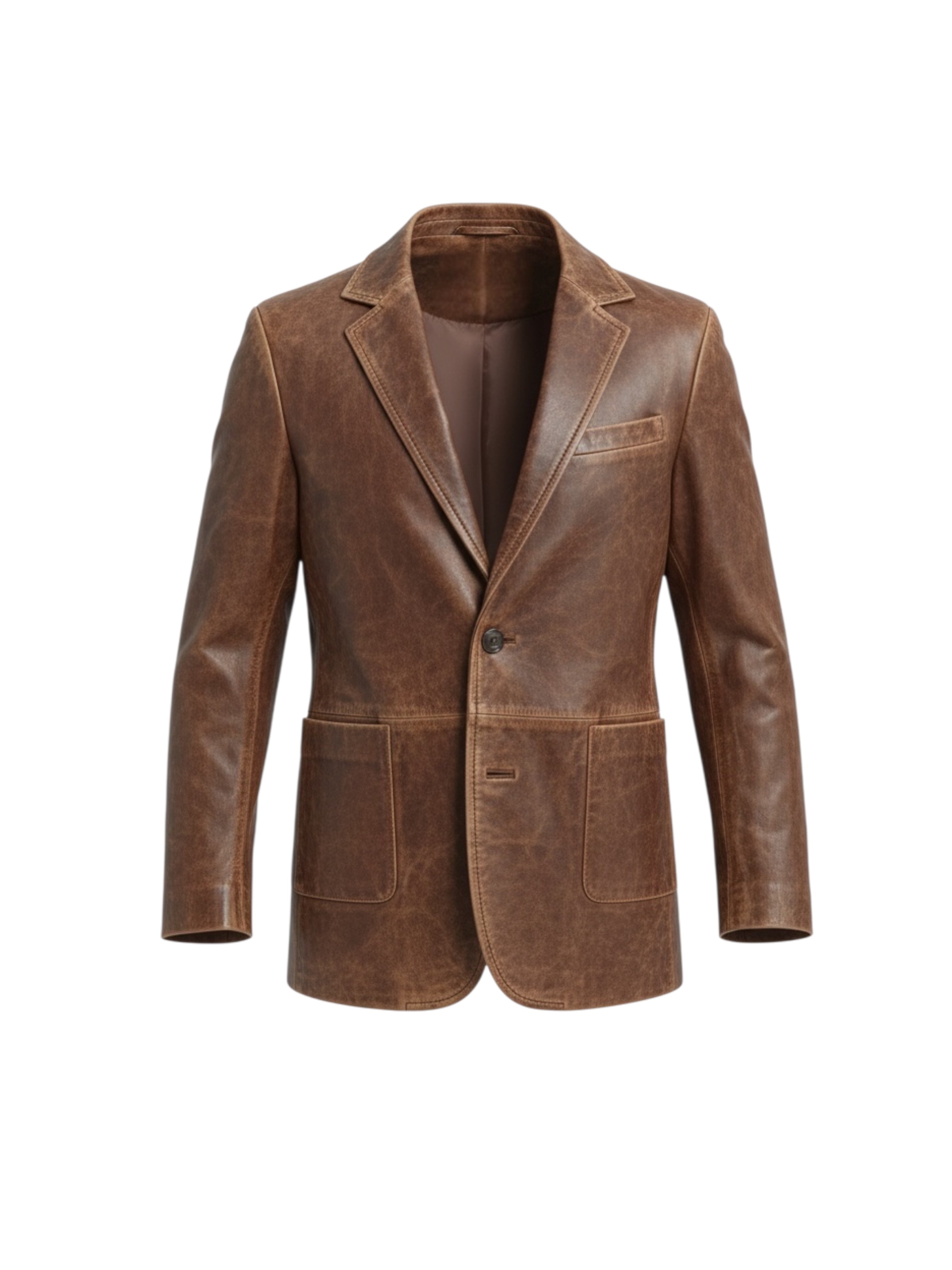 Giacca Pelle Stone Wash