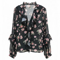 Camicia Fantasia Pizzo