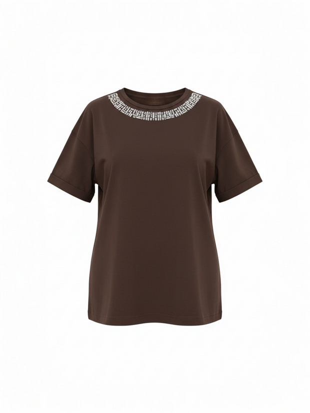Maxi Maglia Strass