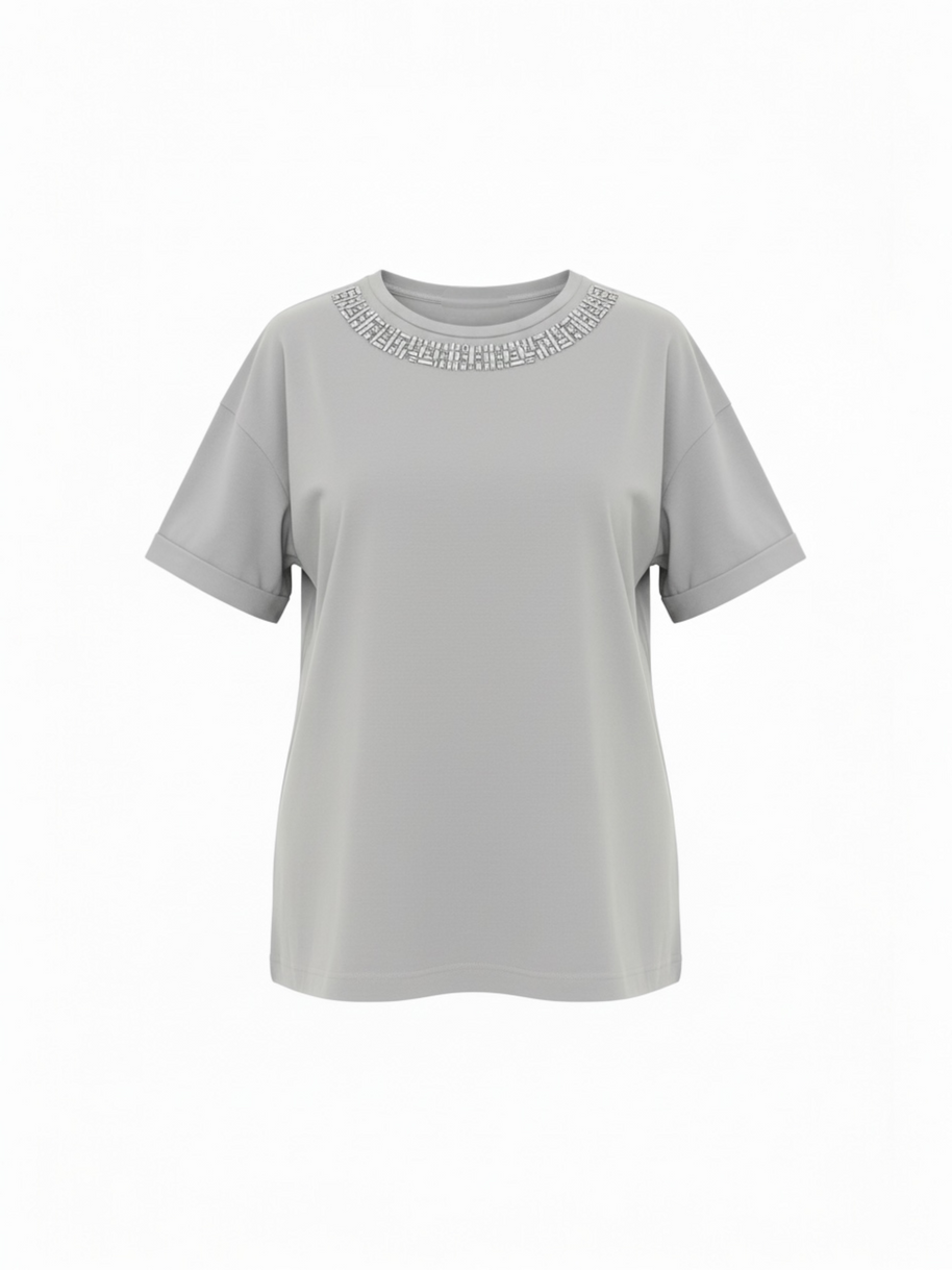Maxi Maglia Strass