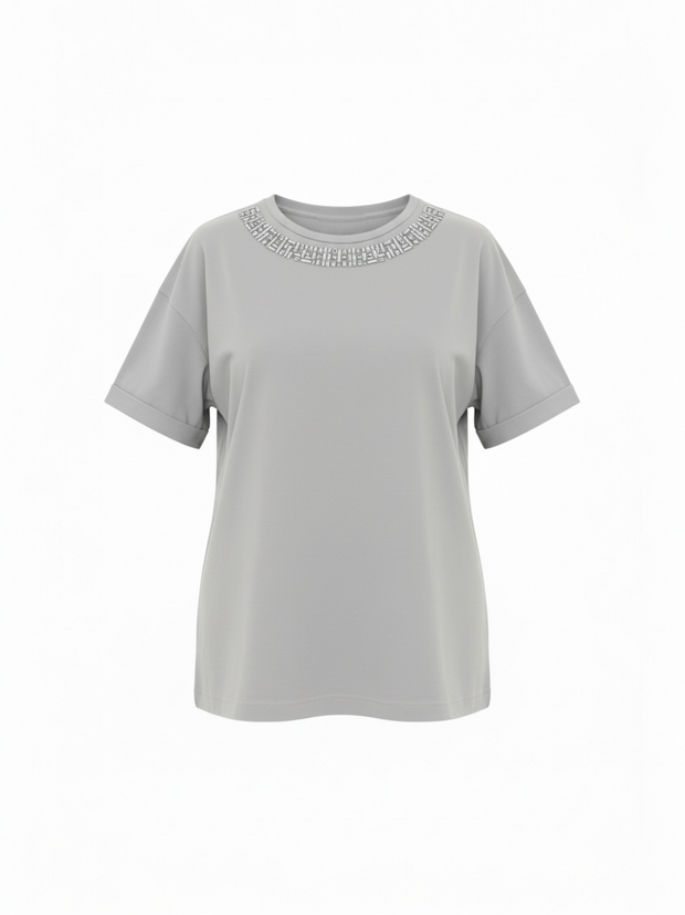 Maxi Maglia Strass