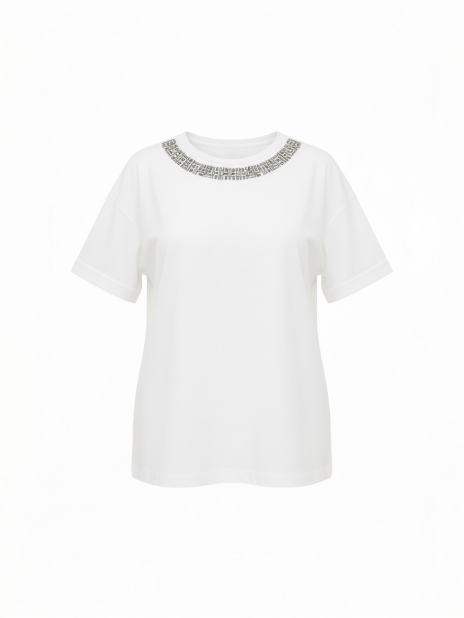 Maxi Maglia Strass