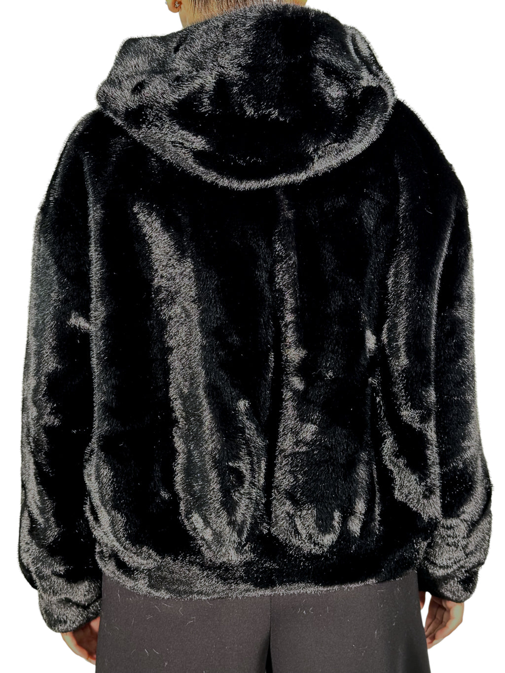 BOMBER PELLICCIA CAPPUCCIO