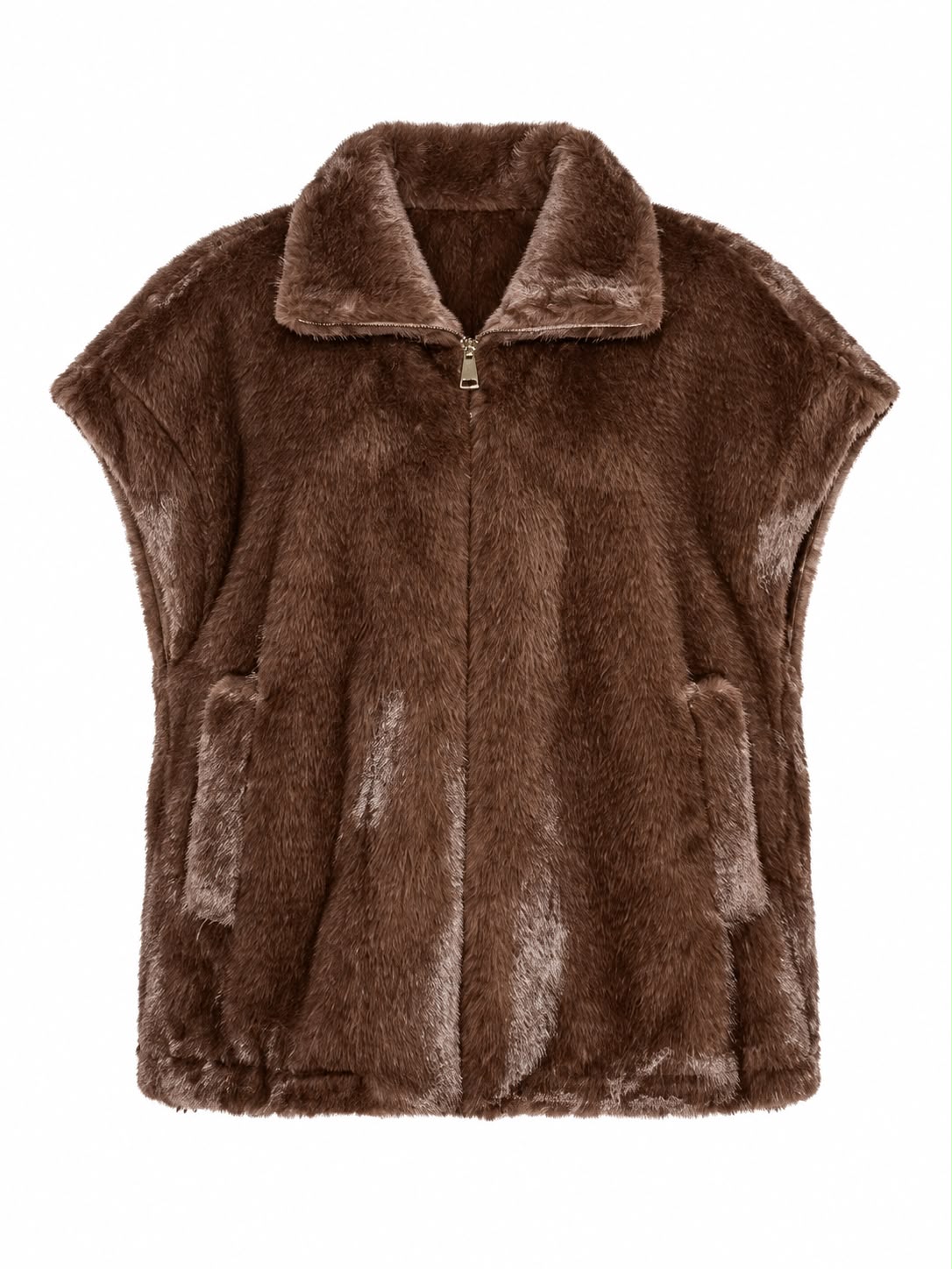 Gilet Over Pelliccia