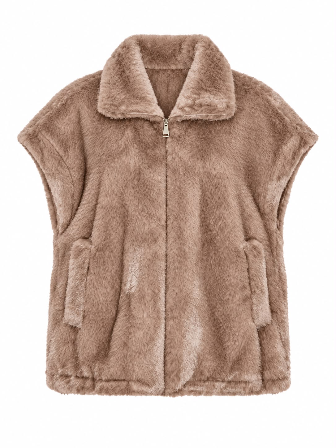 Gilet Over Pelliccia