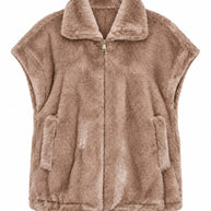 Gilet Over Pelliccia