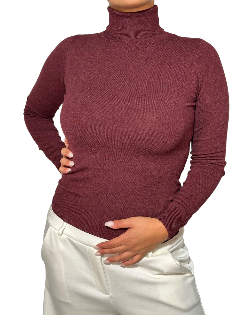 VISCOSE TURTLENECK