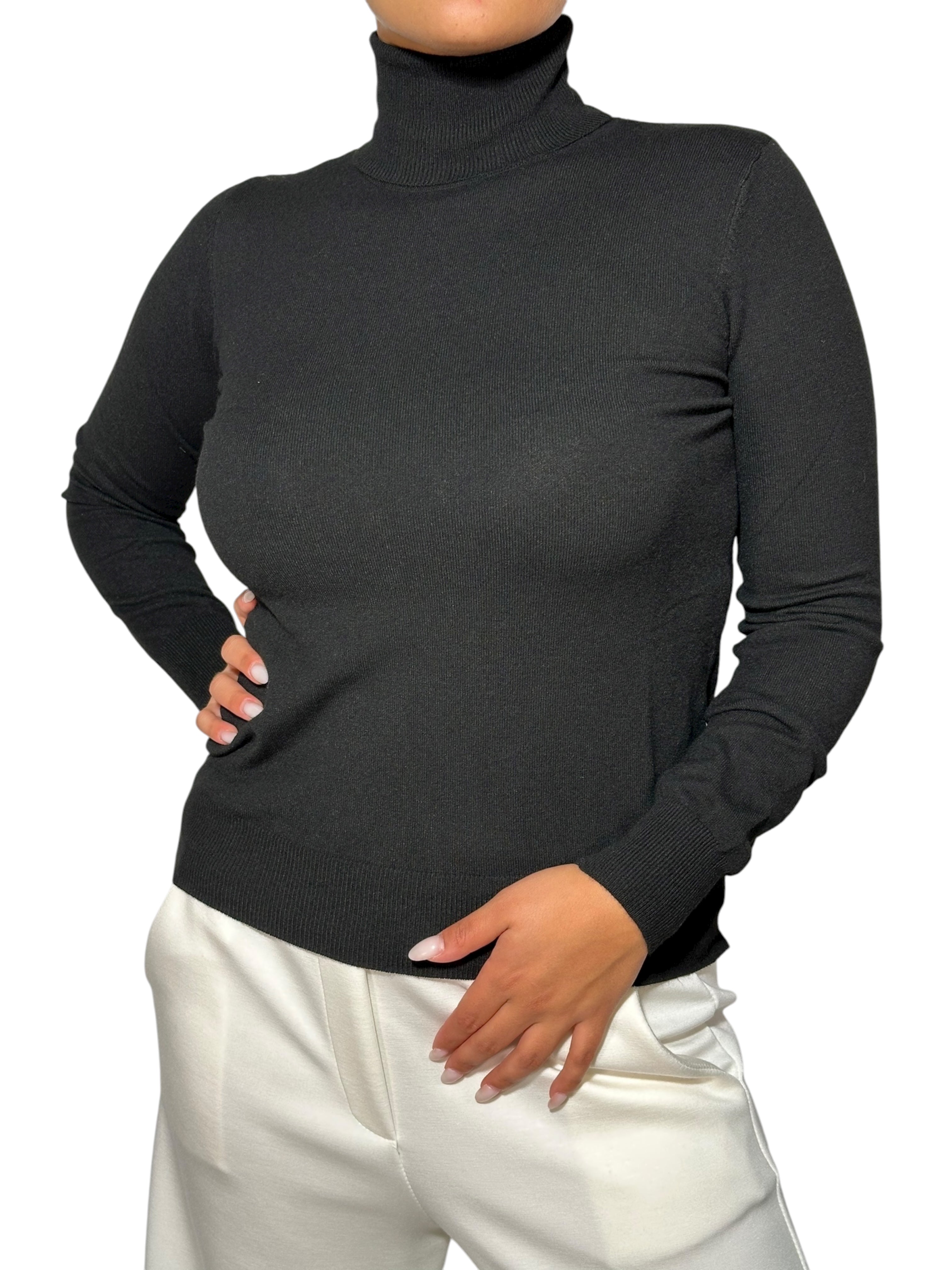 VISCOSE TURTLENECK