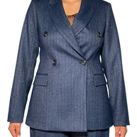 CHAQUETA DE RAYAS