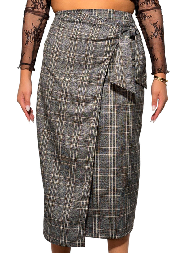 SQUARE KNOT SKIRT