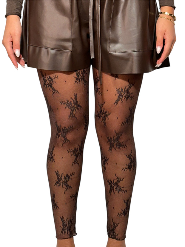 LACE LEGGINGS