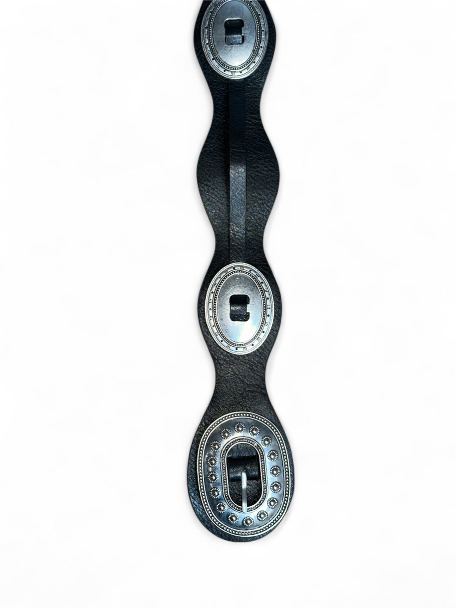 BELT WITH OVAL APPLICATIONS