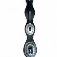 BELT WITH OVAL APPLICATIONS