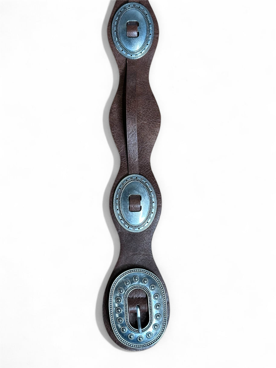 BELT WITH OVAL APPLICATIONS